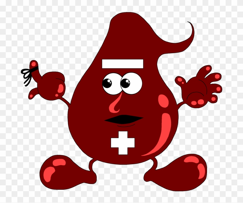 Blood Drop Man By Unicorn-skydancer08 On Clipart Library - Blood Cartoon Png Transparent Png #365100