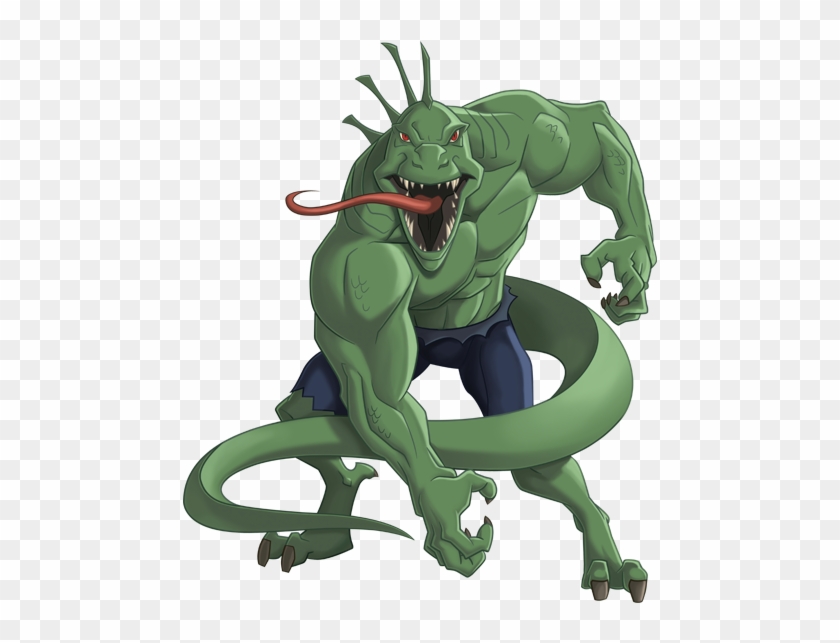 Map - Marvel Universe Live Lizard Clipart