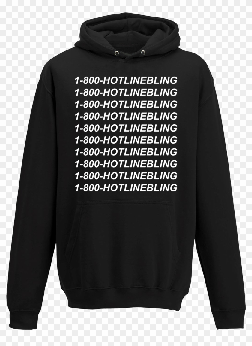 Singoutloud Hotline Bling Printed Hoodie Clipart #365348