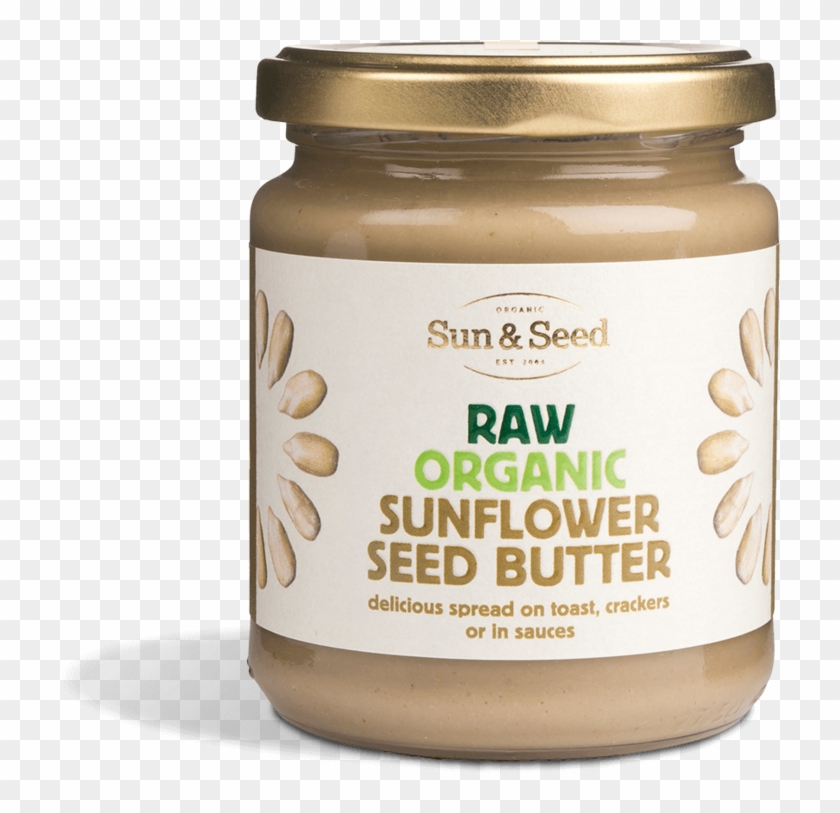 Organic Sunflower Seed Butter 250g - Almond Butter Png Clipart #365445