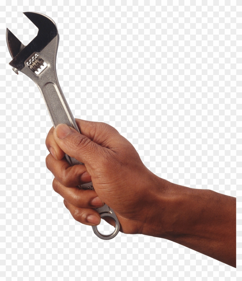 Hand Holding Isolated Stock Photo By Nobacks - Hand Wrench Png Clipart #365923