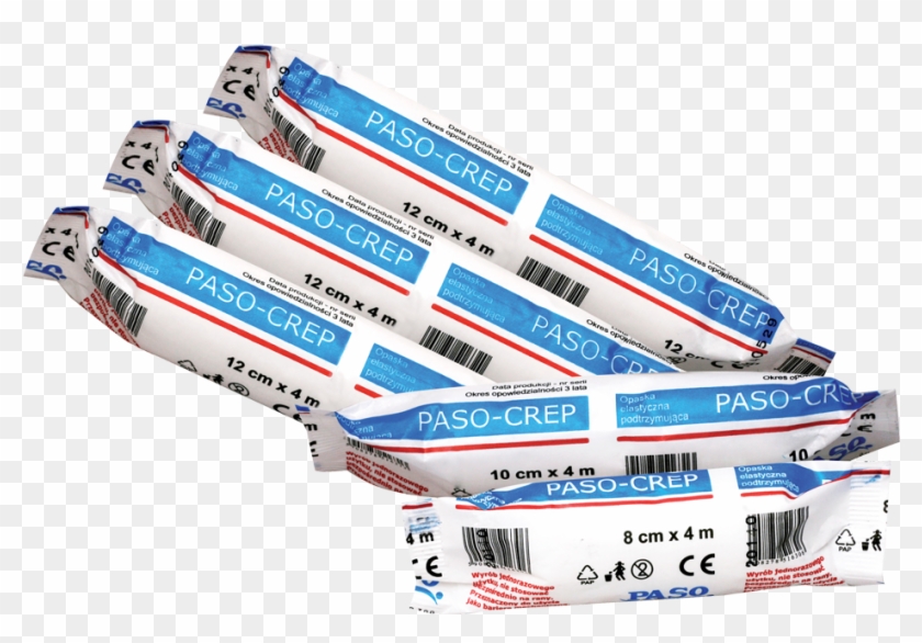 Paso-crep Elastic Suspensory Bandage - Paso Opaska Dziana Podtrzymujaca Papier Clipart