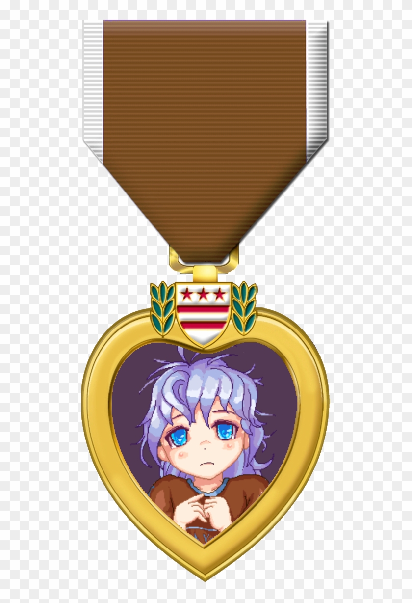458kib, 507x1148, Igg Medal Loli - Purple Heart Veteran Clipart #366412