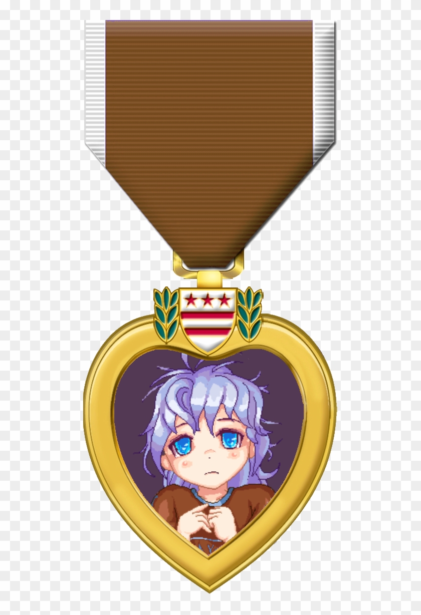 458kib, 507x1148, Igg Medal Loli - Purple Heart Veteran Clipart