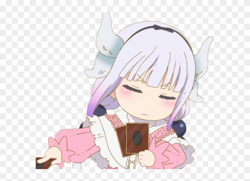 Miss Kobayashi's Dragon Maid - Blue Eyes White Dragon Kanna Clipart