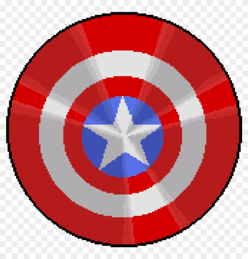 Captain America's Shield - Shield Of Captain America Clipart #366496