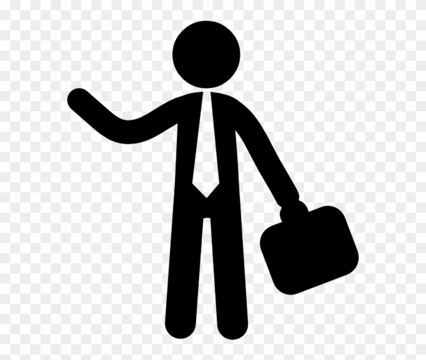 Businessperson Franchising Computer Icons Clip Art - Business Stick Figure Png Transparent Png #366555