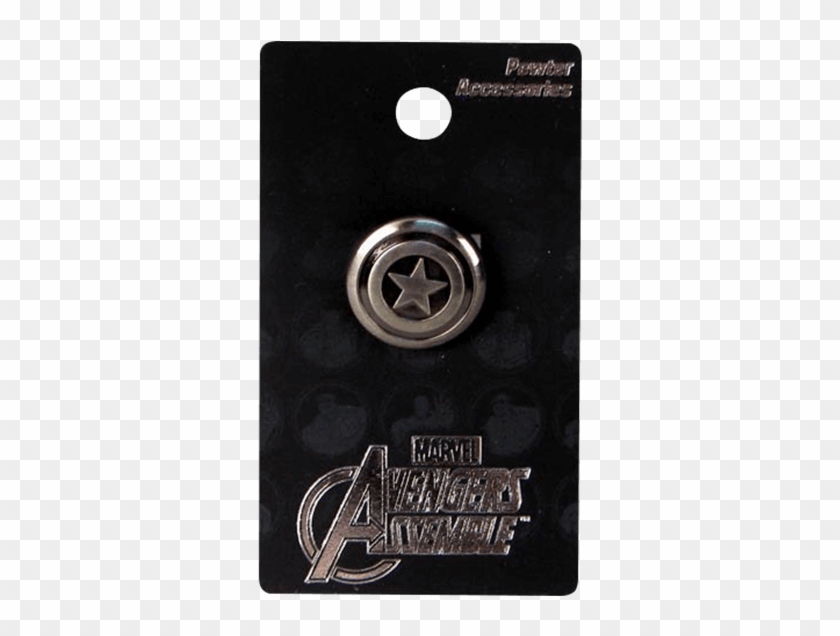 Captain America Shield Lapel Pin - Circle Clipart