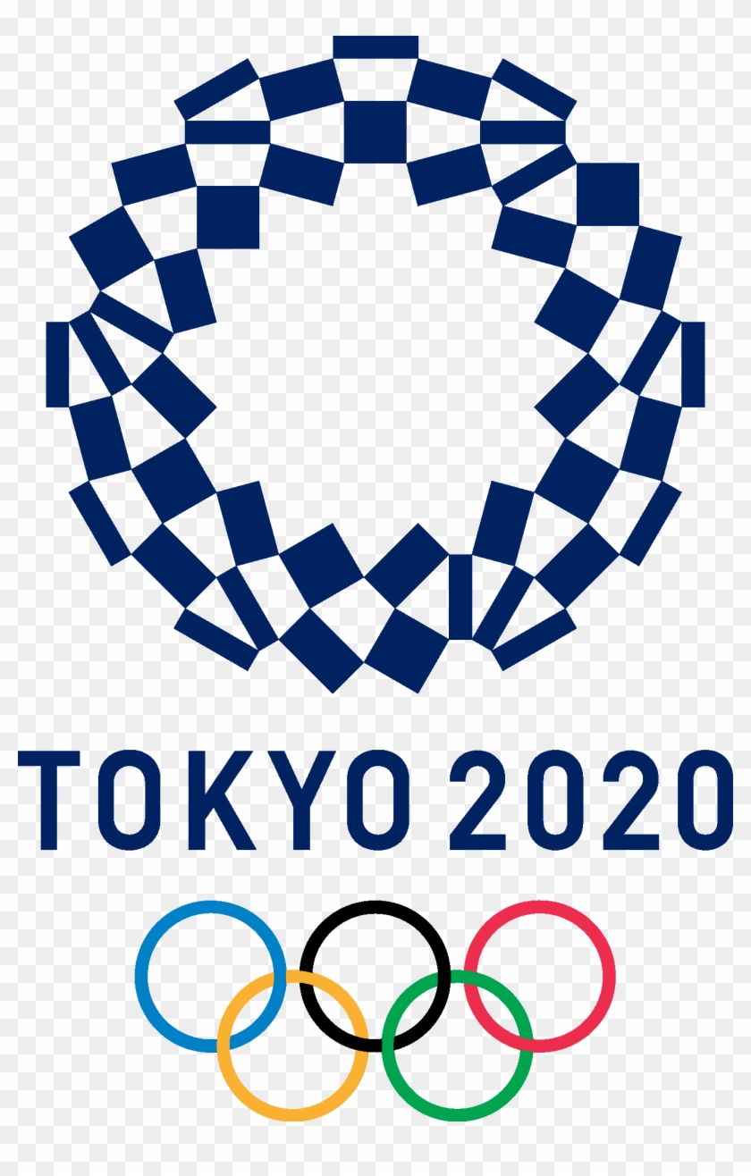 Games Of The Xxxii Olympiad - Tokyo 2020 Logo Png Clipart #366756