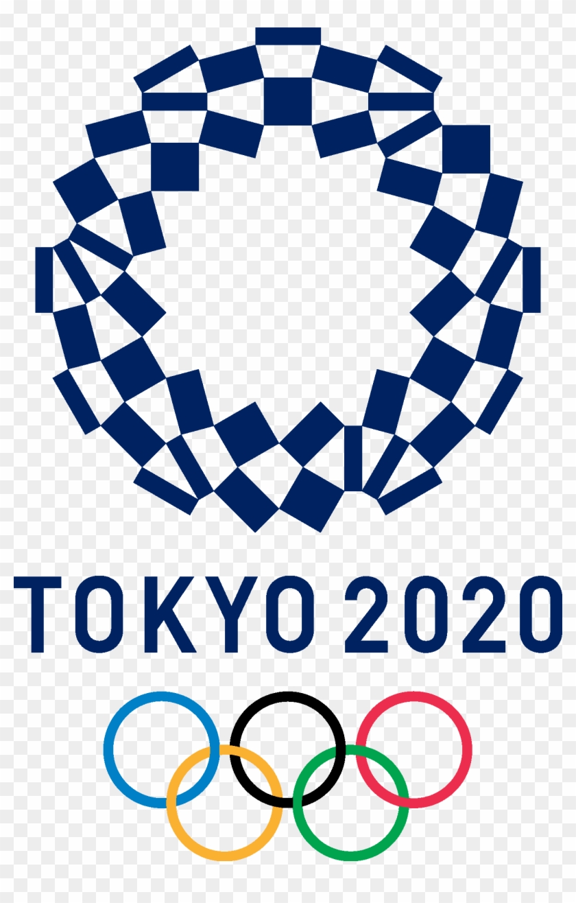 Games Of The Xxxii Olympiad - Tokyo 2020 Logo Png Clipart
