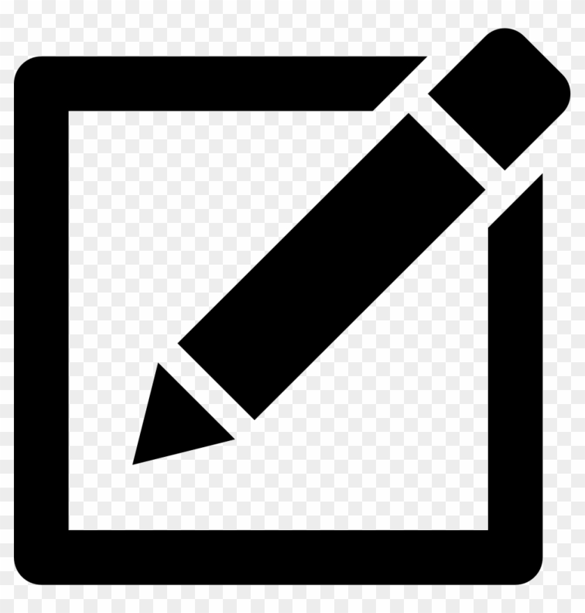 981 X 982 10 - Edit Icon Transparent Background Clipart