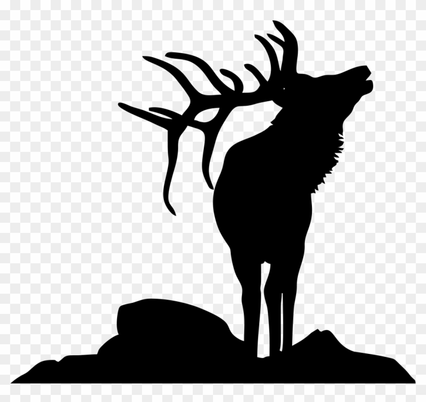 Deer Silhouette Png Clipart #367399