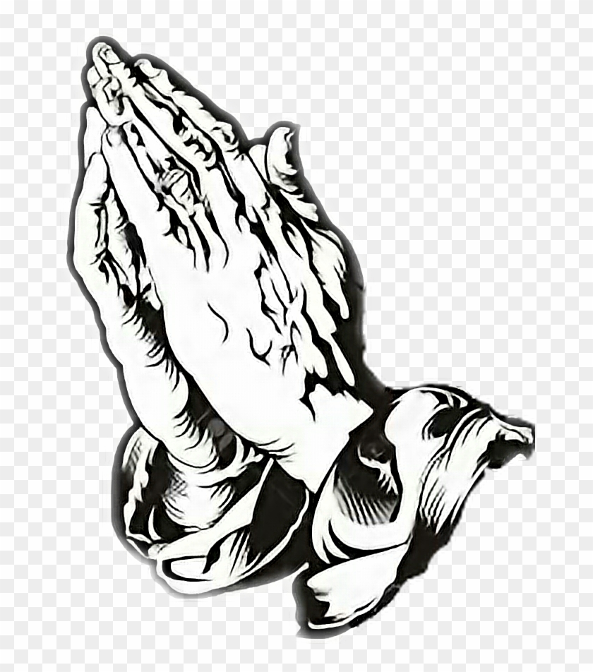 Praying Prayer Drawing Others Hands Free Transparent - Jesus Hands Praying Clipart