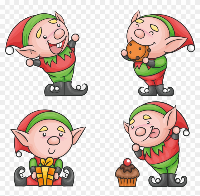 Facial Expression Clipart The On The Sh Santa Claus - Santa Sprites - Png Download