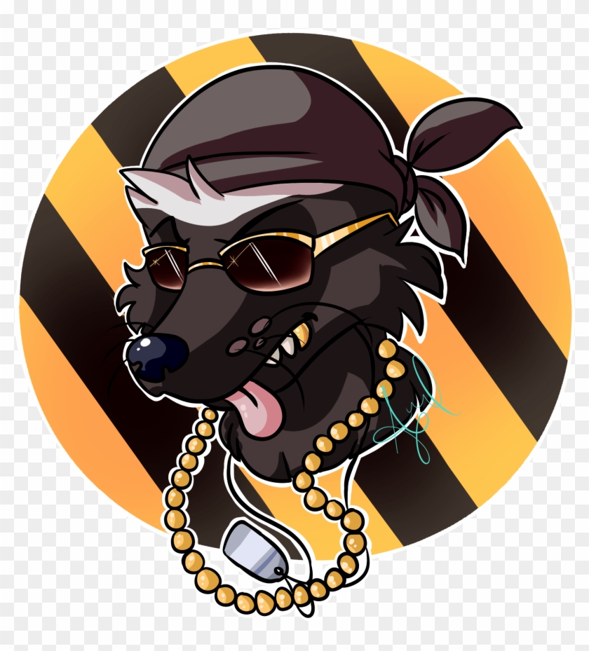 Best Free Ghetto Cartoon Wallpapers Naruto Bape Png - Gangster Honey Badger Clipart