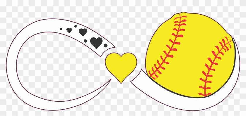 Sport Fan Tees Product Infinity Softball Infinity Sign - Softball Player Sliding Drawing Clipart #367823