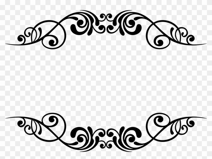 Decorative Borders Stencil Designs Decorative Arts - Border Stencil Designs Free Clipart #367919