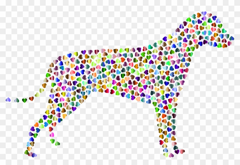 This Free Icons Png Design Of Dog Hearts Silhouette Clipart