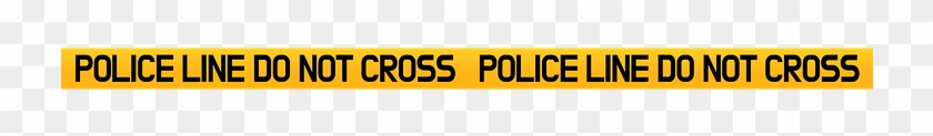 Police Line, Yellow - Orange Clipart #368515
