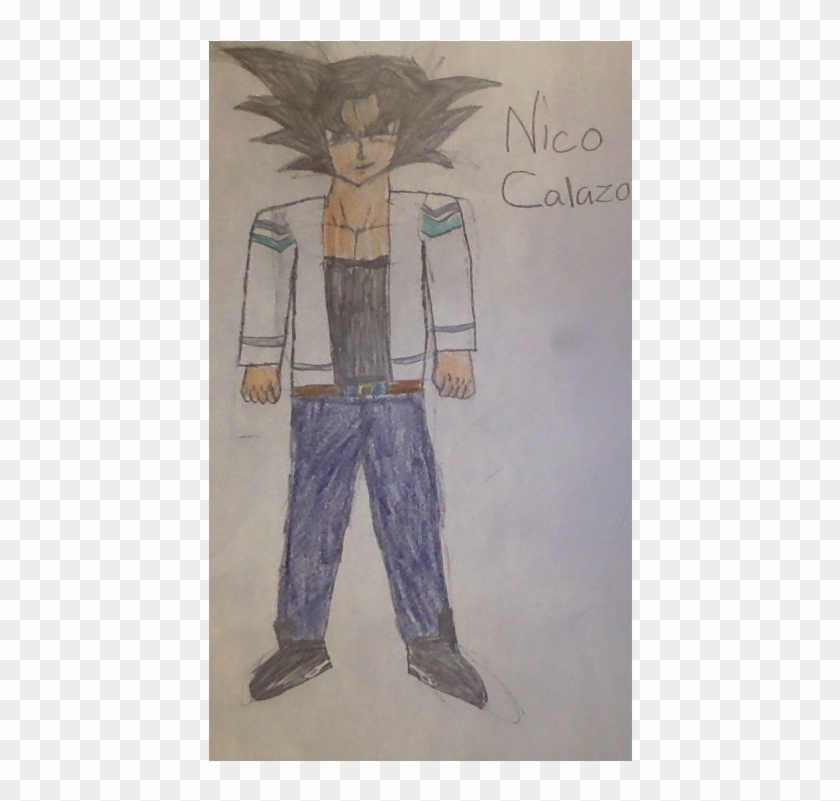 The Reason He Has Goku Hair Is Because You Didn't Explain - Illustration Clipart #368812