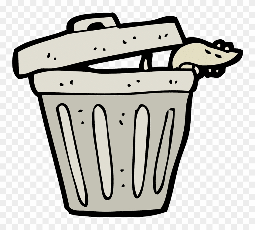 Rat In A Can Clipart , Png Download - Rat Is In The Bin Clipart Transparent Png