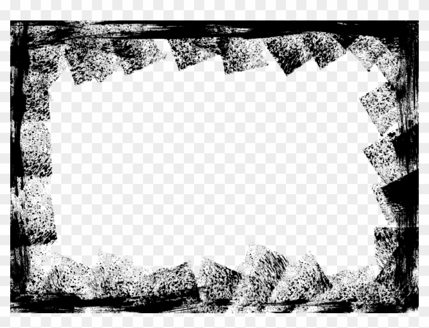 10 Grunge Frame Vol - Monochrome Clipart #368946