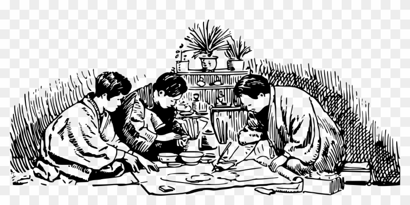 This Free Icons Png Design Of Painting A Kakemono Clipart