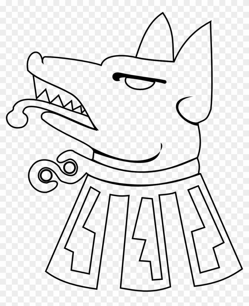 Coyote Clip Art - Draw A Dog From Egypt - Png Download