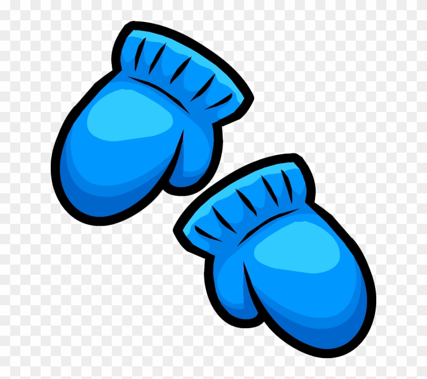 Gloves Snow Clipart, Explore Pictures - Blue Mittens Clip Art - Png Download