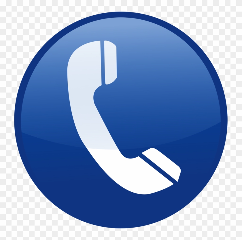 Blue Icon Telephone &183 Free Vector Graphic On Pixabay - Icono De Telefono Azul Clipart #369888