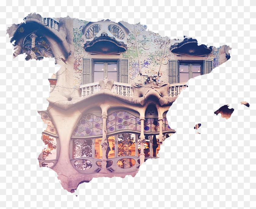 Cross Border E Commerce In Spain - Casa Batlló Clipart #369948