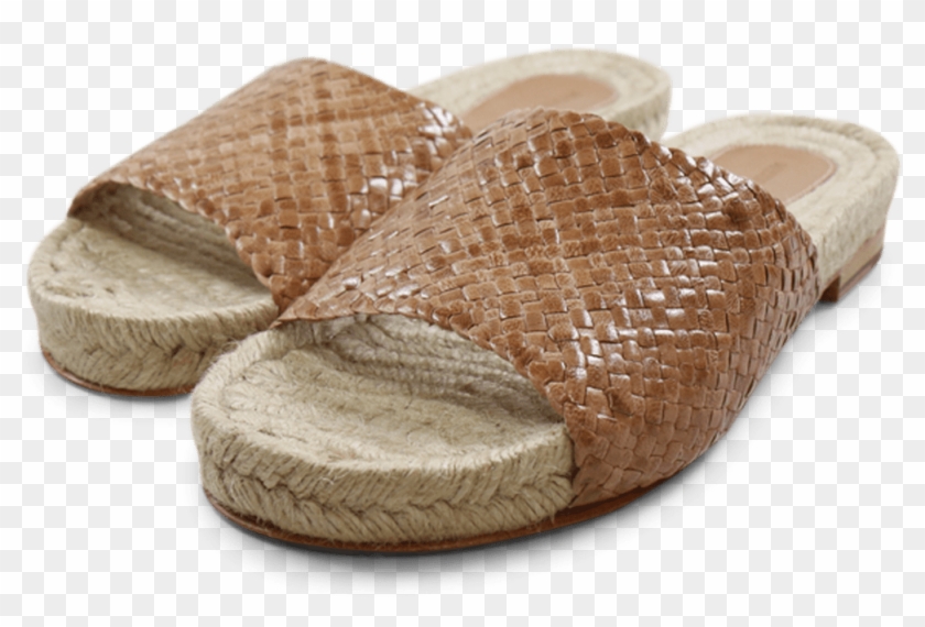 Hanna 5 J Woven Crocus Ls Natural Mules - Slip-on Shoe Clipart #3600003