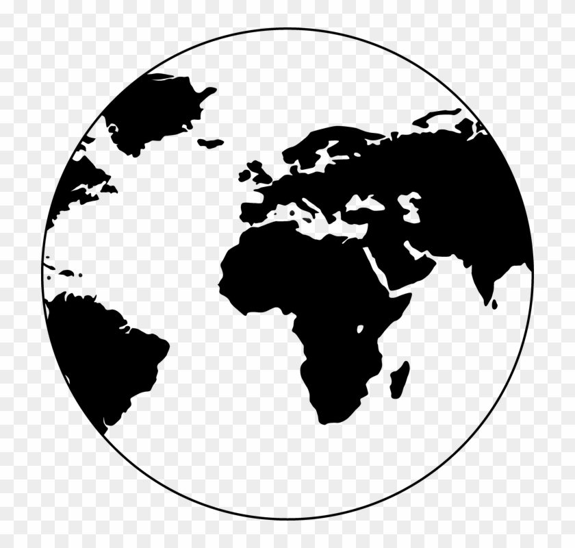 World Map Globe Vector Png Clipart