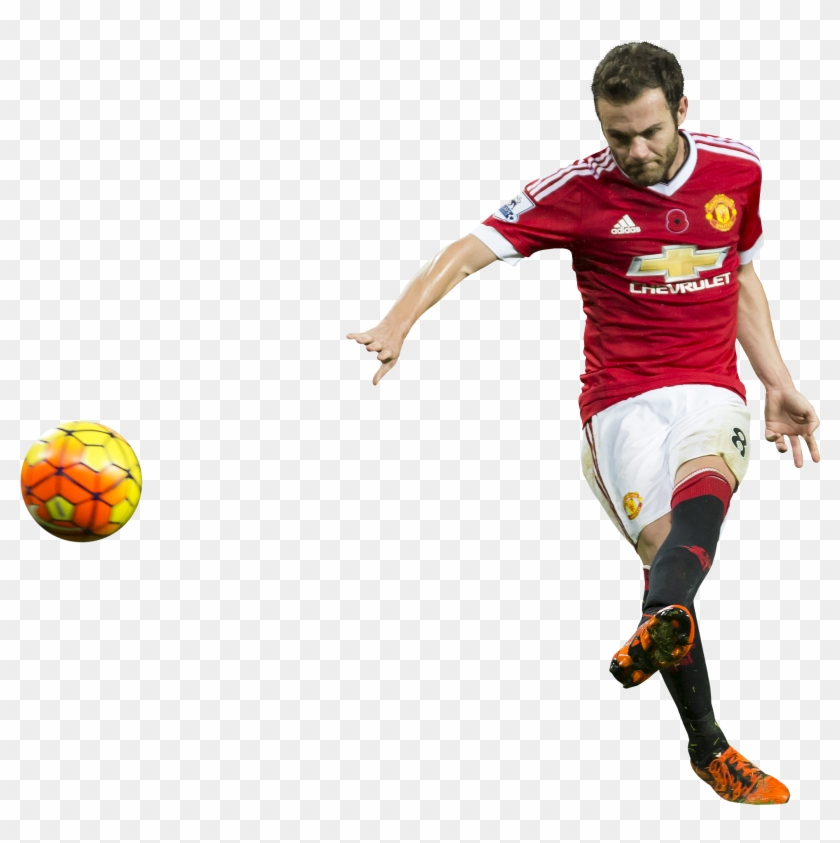 Juan Mata Render - Kick Up A Soccer Ball Clipart