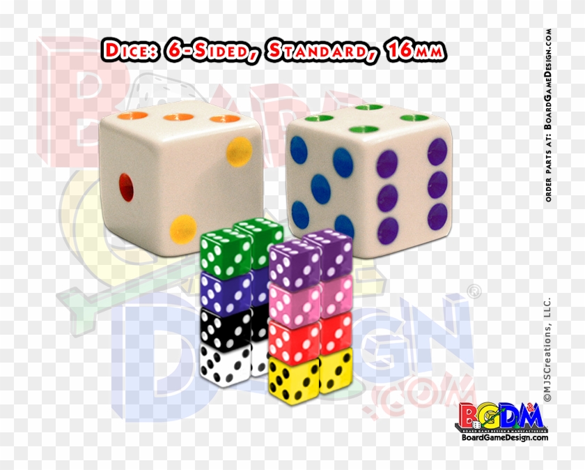 Dice Clipart Game Piece - Dice - Png Download #3600193