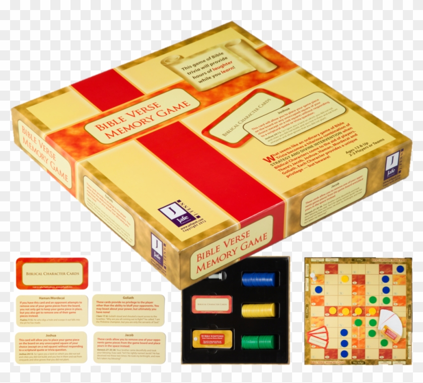 The Bible Verse Memory Game Provides The Perfect Opportunity - Board Game Clipart