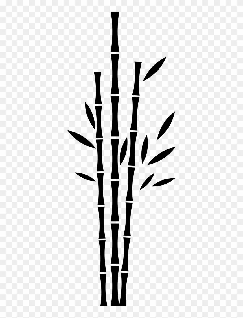 Bamboo Tree Wall Sticker - Diseño De Vinilos Bambu Clipart #3600714