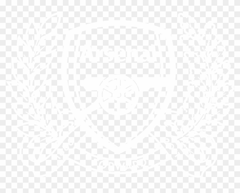 Aizo4576 Yes I Do - Arsenal Logo Black And White Clipart