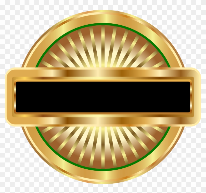 This Free Icons Png Design Of Golden Badge - Gold Badge Icon Svg Clipart