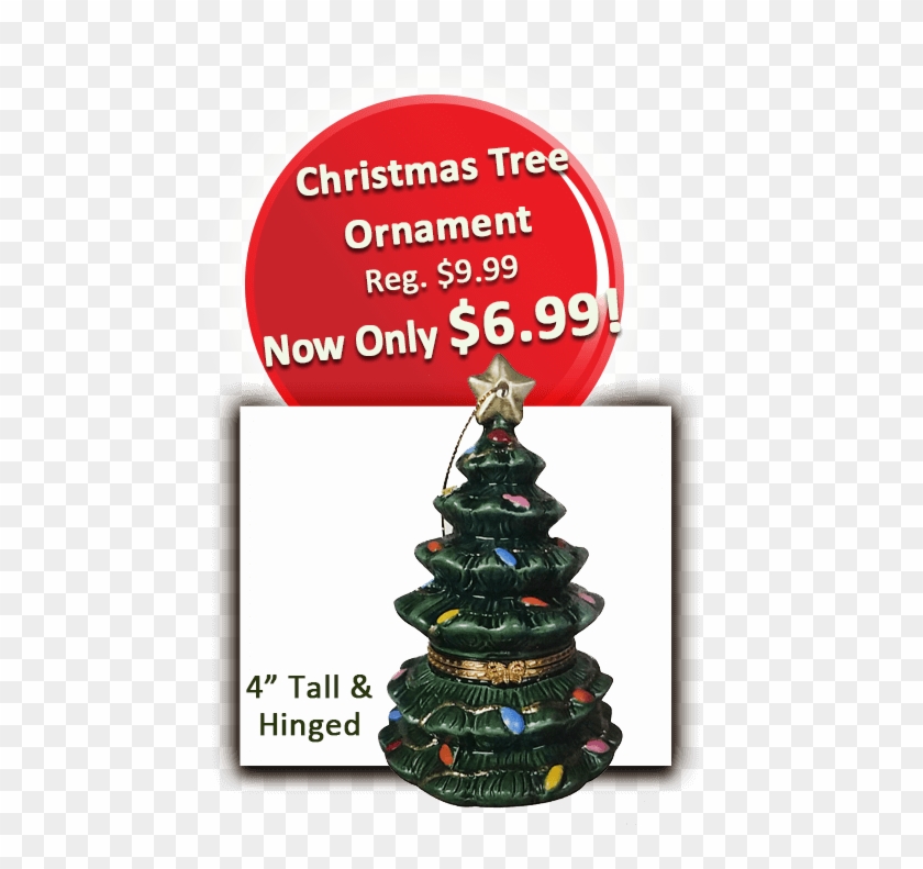 1 Cmas Tree Ornament - Christmas Tree Clipart #3601433