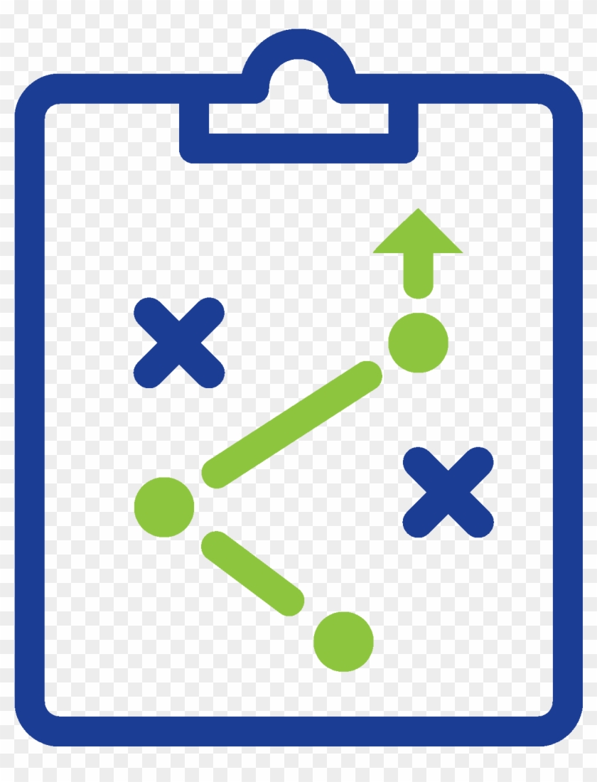 Clear Advantage Over Those Who Don't - Scorecard Icon Clipart