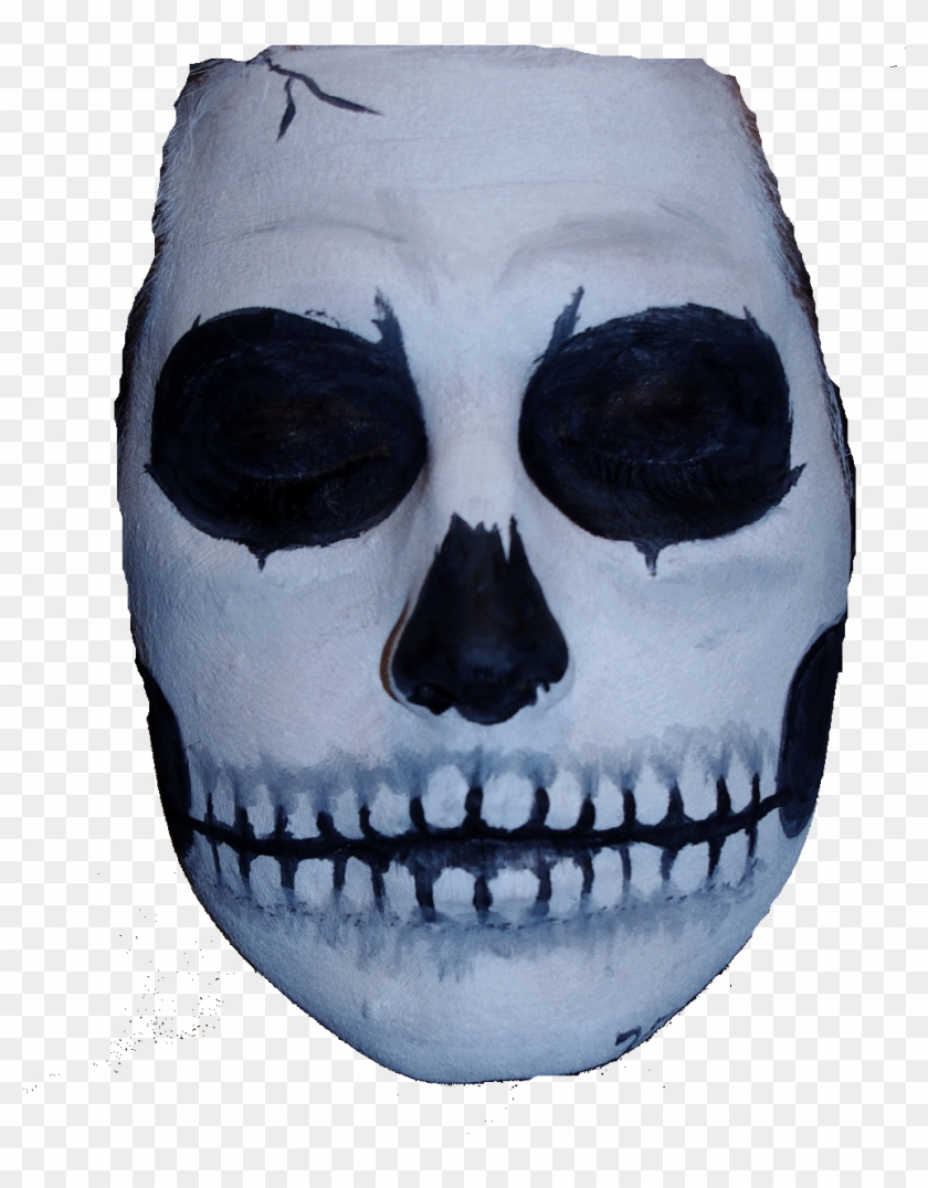 Vl7o6qg - Skull Face Paint Png Clipart #3601553