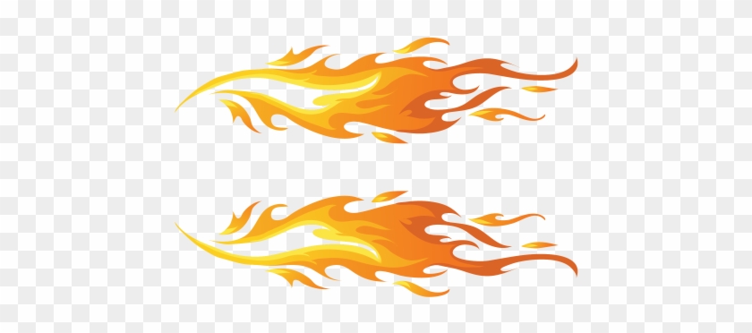 Racing Flames Png - Flame Clipart #3601594