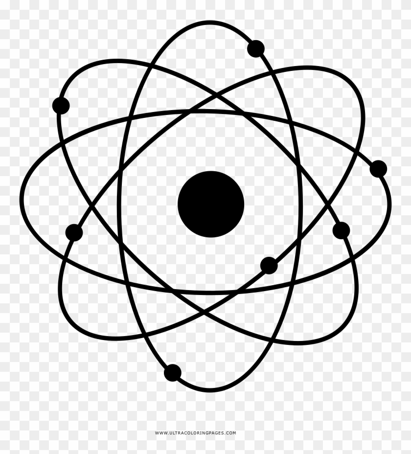 Átomo Página Para Colorear - Certified Broadcast Networking Engineer Clipart