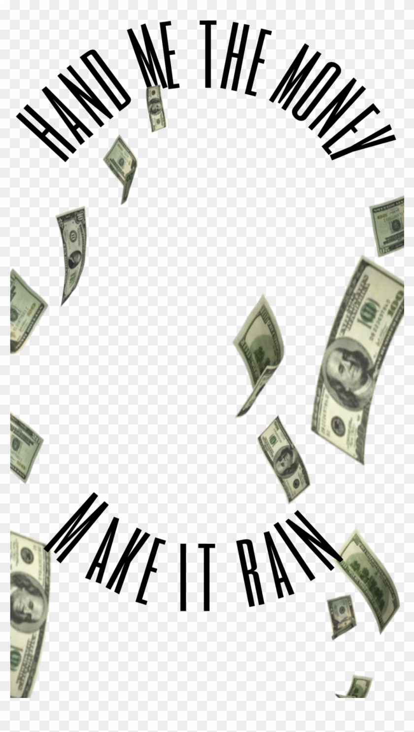 #makeitrain #money #bill #bills #dollars - Stickers Dinero Clipart #3602027