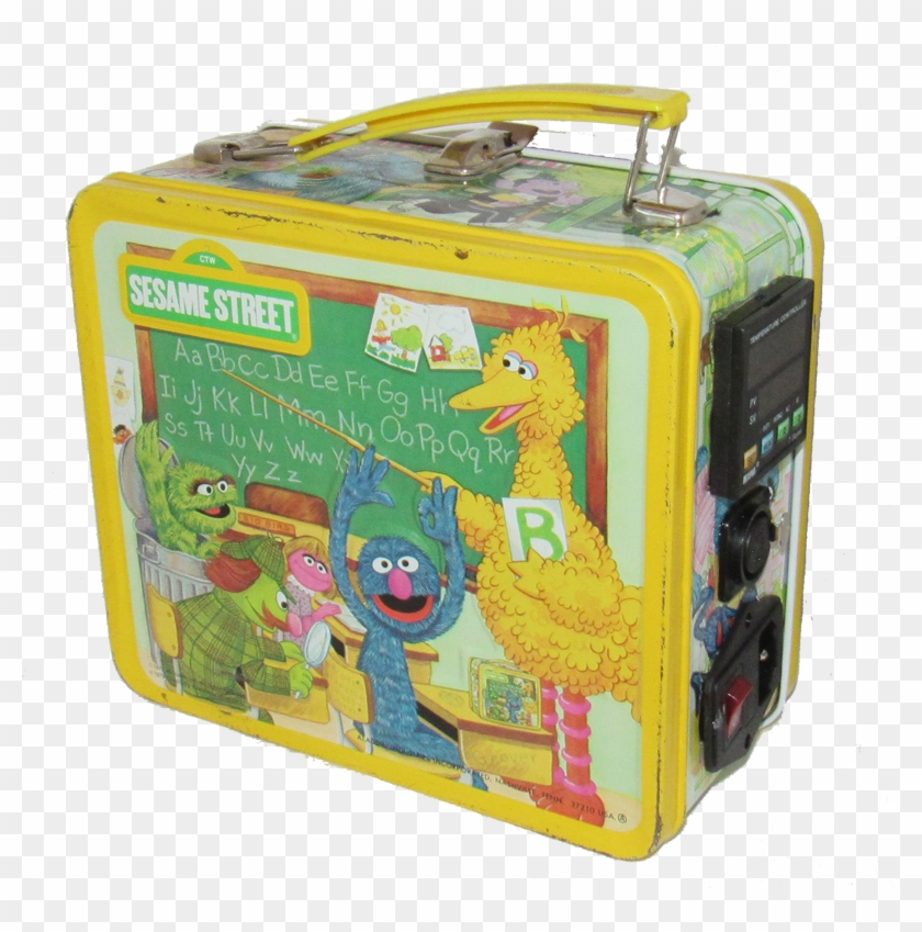 Sesame Street Lunch Box Enail - Briefcase Clipart #3602244