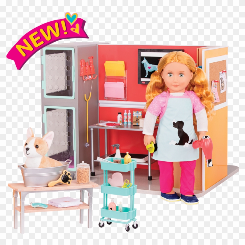 Anais Healthypawsvetclinic Pet Grooming Corgi - Our Generation Vet Clinic Clipart