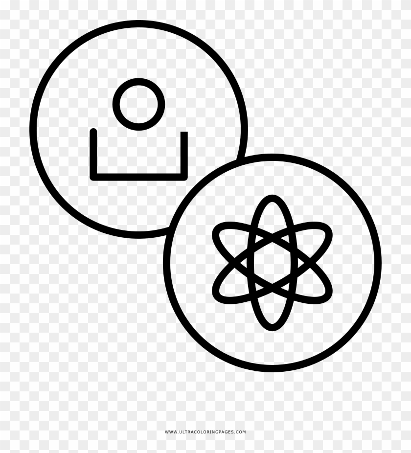 Átomo Página Para Colorear - User Clipart #3602369