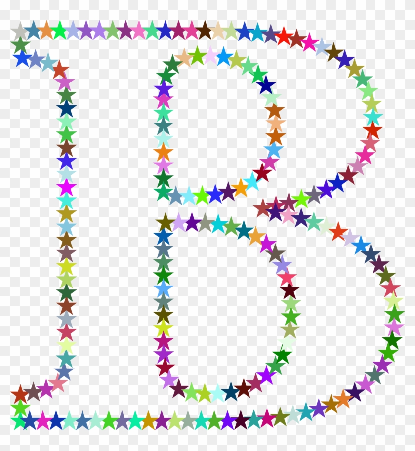 This Free Icons Png Design Of B Stars - Rainbow Clipart