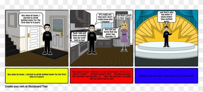 Water Bottle Project - Cartoon Clipart